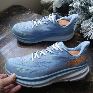 Hika One Clifton 9 Comfort/Athletic Medical Field Shoes Size 10 2E Men/11.5 Wome